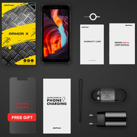 Osłona Ulefone X10 Pro wytrzymały telefon 64GB ROM wodoodporny smartfon 5180mAh telefon 5.45 "Android 11 telefon NFC 6